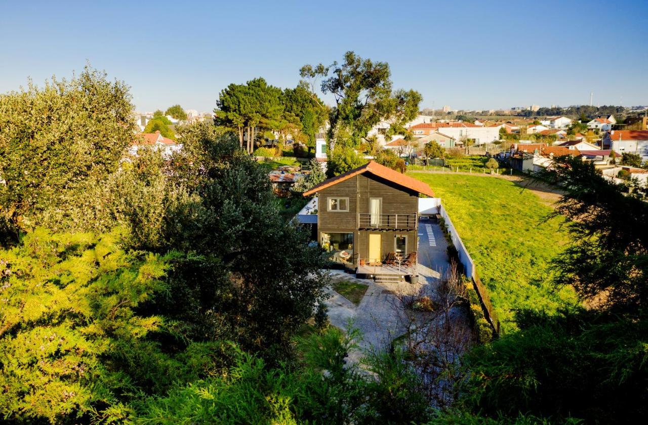 Yellow Door Cabin Near Beach With Big Outdoor Space Vila Nova de Gaia Buitenkant foto